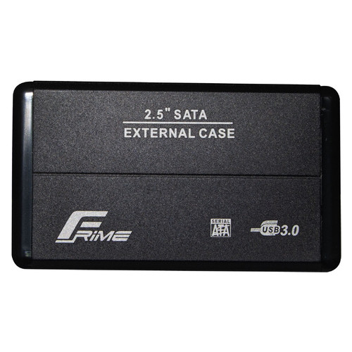 Внешний карман Frime SATA HDD/SSD 2.5 USB 3.0 Metal Black (FHE20.25U30) фото №1