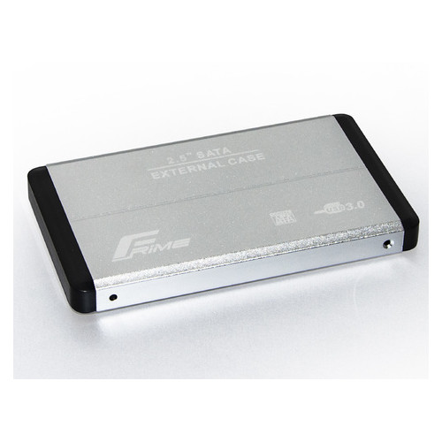 Внешний карман Frime SATA HDD/SSD 2.5 USB 3.0 Metal Silver (FHE21.25U30) фото №2