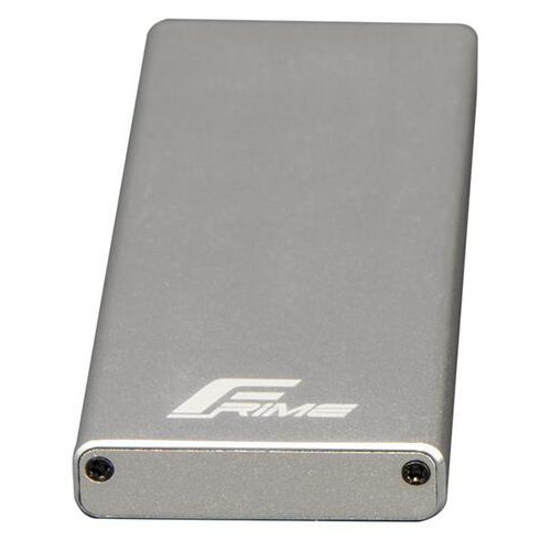 Внешний карман Frime SATA HDD/SSD 2.5 USB 3.0 Metal Silver (FHE201.M2U30) фото №1