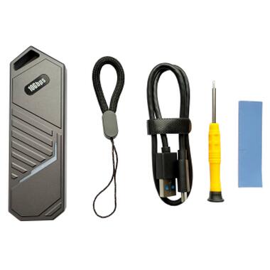 Внешний карман Dynamode M.2 SSD NVMe/SATA combo to USB3.2 GEN2 USB-C (DM-CAD-SSD14) фото №10
