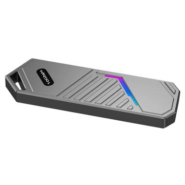 Внешний карман Dynamode M.2 SSD NVMe/SATA combo to USB3.2 GEN2 USB-C (DM-CAD-SSD14) фото №3