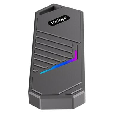 Внешний карман Dynamode M.2 SSD NVMe/SATA combo to USB3.2 GEN2 USB-C (DM-CAD-SSD14) фото №4