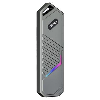 Внешний карман Dynamode M.2 SSD NVMe/SATA combo to USB3.2 GEN2 USB-C (DM-CAD-SSD14) фото №2