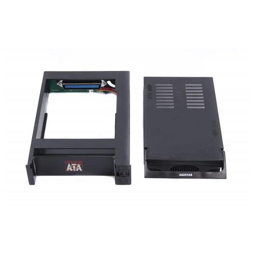 Зовнішня кишеня AgeStar SATA HDD 3.5 Power Slide Switch Black (SR3P-SW-1F(BLACK)) фото №2