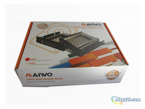 Карман внутренний Maiwo M003 HDD 3,5 Black фото №7