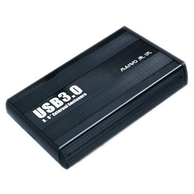 Кишеня зовнішня 3.5 Maiwo K3502-U3S black USB3.0 фото №1