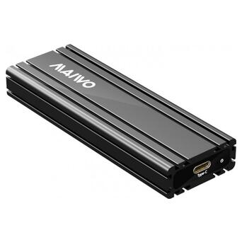 Кишеня зовнішня Maiwo K1686P для M.2 SSD NVMe (PCIe) Type-C black фото №2