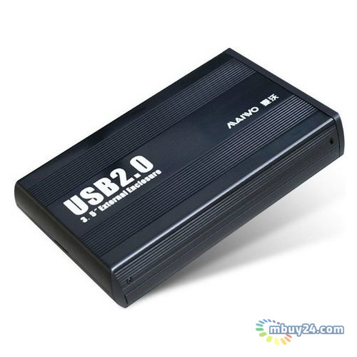 Зовнішня кишеня Maiwo K3502-U2S black Sata USB2.0 фото №1