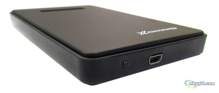 Кишеня для HDD Grand-X для підключення HDD 2.5", USB 2.0, пластик (HDE22) фото №2