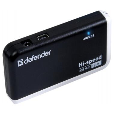 USB-концентратор Defender Hub 4xUSB 2.0 QUADRO INFIX фото №4