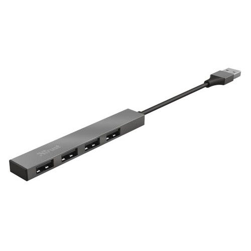 USB-хаб Trust Halyx Aluminum 4-Port Mini USB Hub (23786) фото №3