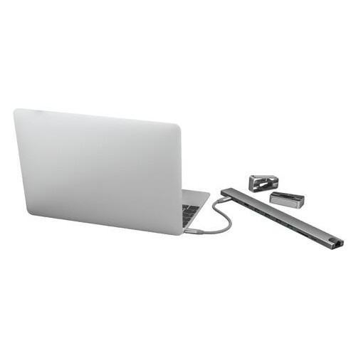 USB-хаб Trust Dalyx Aluminium 10-in-1 USB-C Multi-port Dock (23417) фото №15