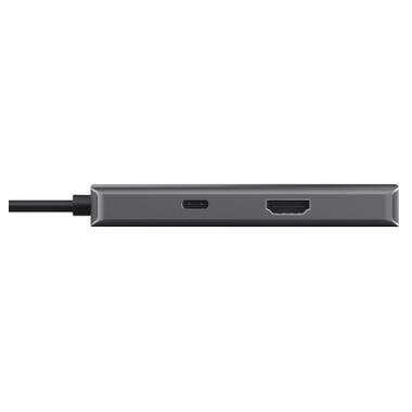 USB-хаб Trust Dalyx  6-in-1 USB-C Multi-port Dock Aluminium (24968_TRUST) фото №5