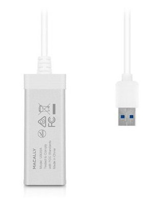USB Hub Macally USB 3.0 to Gigabit Ethernet (U3GBA) фото №2