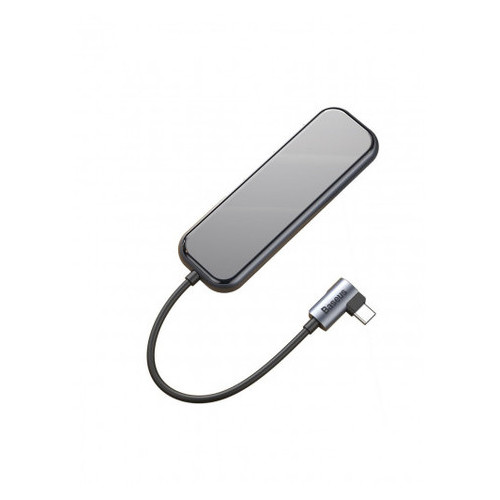 USB-концентратор Baseus Multi-functional HUB (Type-C to 3xUSB3.0 HD4K PD) Grey (CAHUB-BZ0G) фото №4