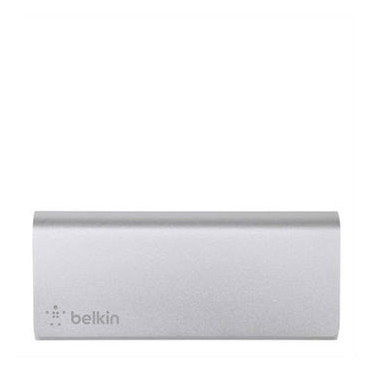 Концентратор Belkin USB 3.0 Ultra-Slim Metal 4 порта + USB-C кабель Silver (F4U088vf) фото №5