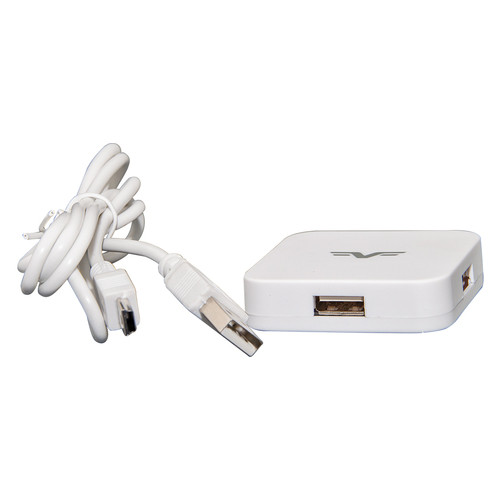 Концентратор USB 2.0 Frime 4хUSB2.0 White (FH-20021) фото №4