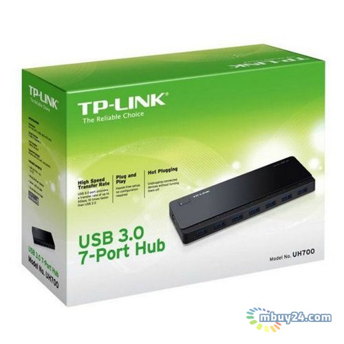 USB концентратор TP-Link UH700 7 портів USB 3.0 фото №2
