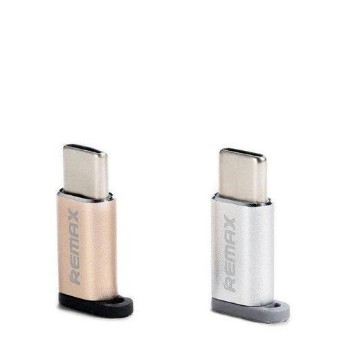 Перехідник Feliz RA-USB1 microUSB(F) to Type C(M) Silver Remax 340903 фото №2