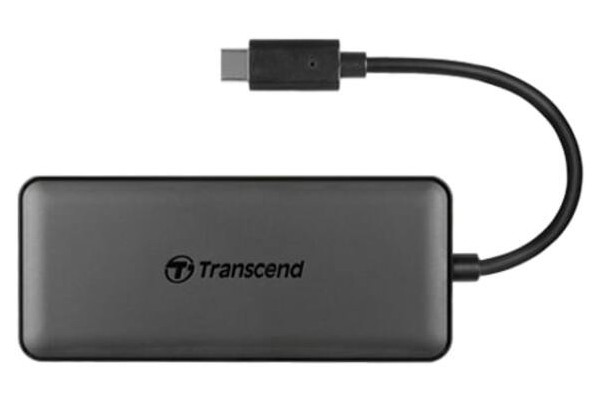 Хаб Transcend USB Type-C HUB 6 microSD/SD Black (TS-HUB5C) фото №1