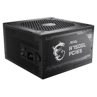 Блок питания MSI MAG A750GL PCIE5 750W фото №3