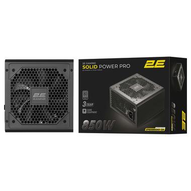 Блок питания 2E GAMING Solid Power Pro (850W) (2E-SP850BRSMII-120) фото №4
