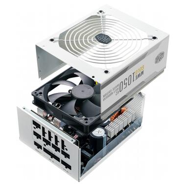 Блок живлення CoolerMaster 1050W MWE Gold 1050 - V2 ATX 3.0 White Version (MPE-A501-AFCAG-3GEU) фото №9
