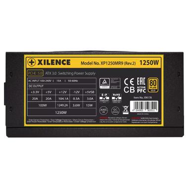 БЖ 1250W Xilence XP1250MR9.2 Performance X ATX 3.0 80+ Gold, 140mm, Modular, Retail Box (XP1250MR9.2) фото №6