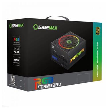 Блок живлення Gamemax 1050W 80 Gold ARGB (RGB-1050 PRO) фото №1