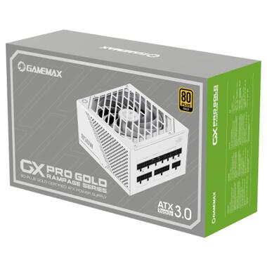 Блок живлення Gamemax 1050W (GX-1050 PRO WT (ATX3.0 PCIe5.0) фото №11