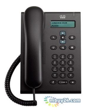 IP-телефон Cisco UC Phone 3905 SIP, Charcoal, Standard Handset фото №1