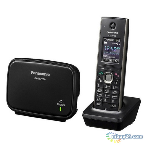 IP-Dect телефон Panasonic KX-TGP600RUB Black фото №2