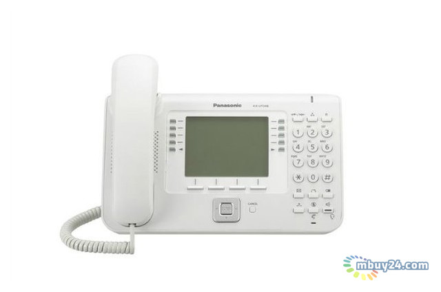 Дротовий IP-телефон Panasonic KX-NT560RU White для АТС Panasonic KX-TDE/NCP/NS фото №3
