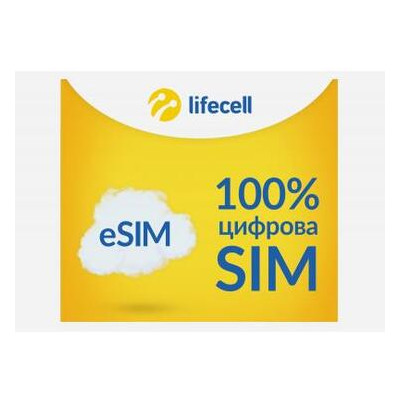 Стартовий пакет Lifecell Універсальний для eSIM (SP-UNIVERSAL-ESIM) фото №1