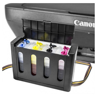 БФП CANON E414 СНПЧ Чорний кольоровий 3в1 принтер сканер копір фото №6