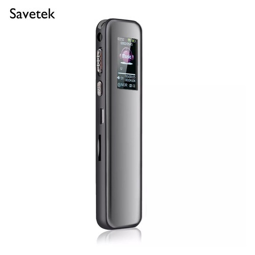 Професійний цифровий диктофон із активацією голосом Savetek GS-R60, 8 Гб, до 25 годин запису фото №1