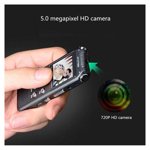 Диктофон відеореєстратор фотоапарат Amoi E730 міні 3в1 метал фото №4
