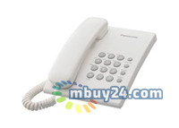 Провідний телефон Panasonic KX-TS2350UAW White фото №1