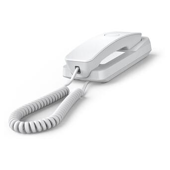 Дротовий телефон  Gigaset DESK 200 White (S30054-H6539-S202) фото №2