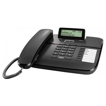 Провідний телефон Gigaset DA810A Black (S30350-S214-N101) фото №3
