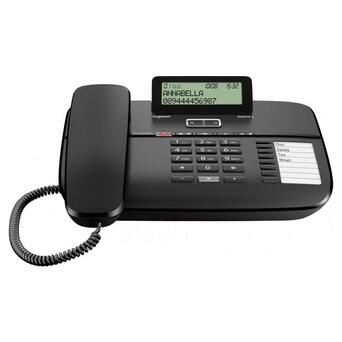 Провідний телефон Gigaset DA810A Black (S30350-S214-N101) фото №2