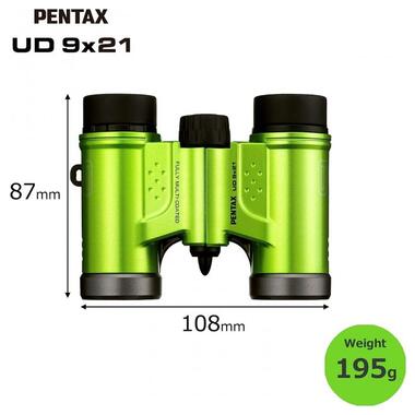 Бінокль Pentax UD 9x21 Green (61813) фото №2
