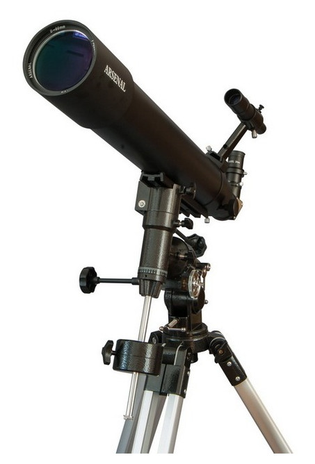 Телескоп Арсенал 90/800, рефрактор EQ3 (908EQ3) фото №2