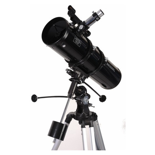 Телескоп Arsenal 130/650, EQ2, рефлектор Ньютона (с окулярами PL6.3 і PL17) фото №2