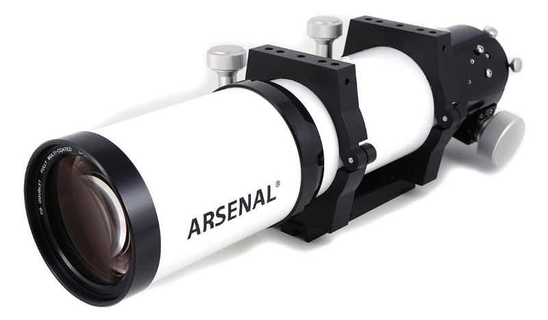 Труба оптична Arsenal 80/560, ED-рефрактор (80ED AR) з кейсом фото №4