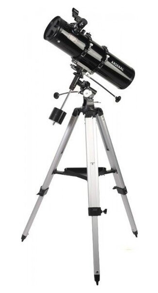Телескоп Arsenal 130/900 EQ2 рефлектор Ньютона с окулярами PL6.3 і PL17 (1309EQ2) фото №2