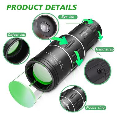 Монокуляр Sihea Mini Monocular SMM03 16X52 фото №2