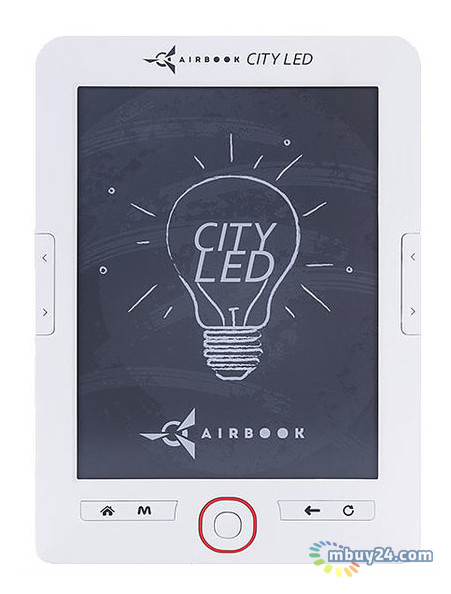 Електронна книжка AIRON AirBook City LED White фото №1