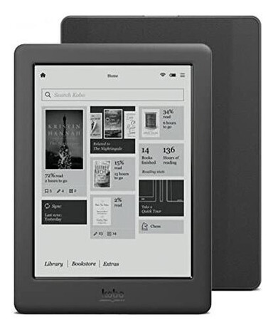 Электронная книга Kobo Touch 2.0 (N587) Black Refurbished фото №1