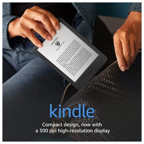 Електронна книга з підсвічуванням Amazon Kindle 11th Gen. 2022 Black 16Gb фото №2